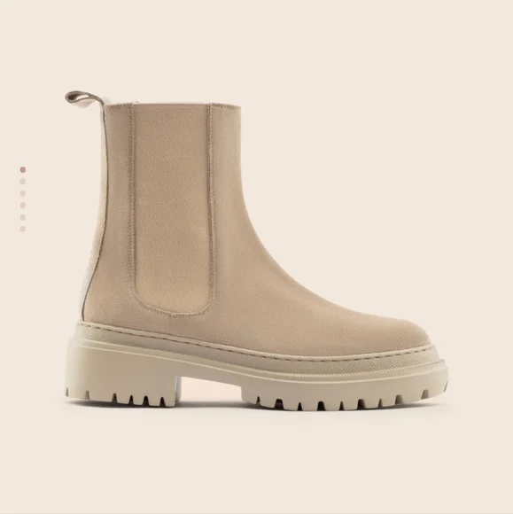 Beige Chelsea Boots - Picture 3 of 7